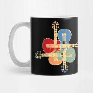 Fancy Colorful Ukulele Mug